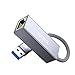 Produktbild USB 2,5Gb Ethernet Adapter, USB 3.0 auf RJ45 2.5GbE LAN Netzwerk Adapter, 2500/1000/100/10 Mbps Gigabit Ethernet Internet Adapter für MacOS, Windows, Linux, Steam Deck, PC, NAS, Laptop, Tablet, Server
