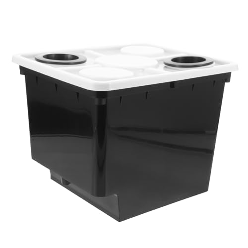 Mikikit Barile per Coltivazione Secchio Idroponico per Piantagione Forniture per Secchio per delle Piante Fioriere in Plastica Scatola per Coltivazione