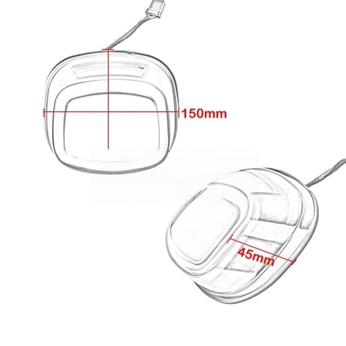 Feux arrière de freinage et position pour moto Big Twin après 1999 - 7