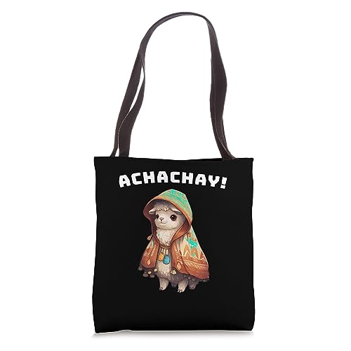 Bolsa Tote Ecuador Cute Llama Quito Achachay miniatura 1