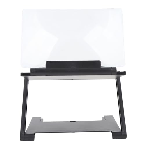 SENECESLI Lupa de Pantalla de Teléfono Innovador Amplificador HD Plegable Anti Luz Azul para Teléfonos de 4 a 6 Pulgadas, Soporte para Ver Películas y Estudiar, PC de Tablero de Fibra en Negro