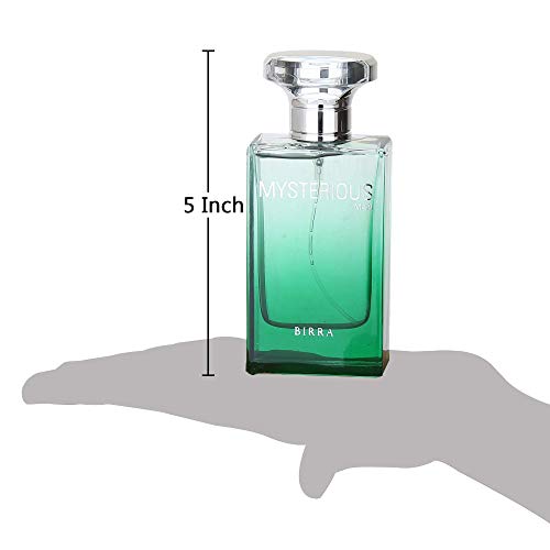 BIRRA Mysterious Man Eau De Perfume, 80 Ml | For Men & Women Active, Legend, Intense & Bold | Premium Long Lasting Fragrance | Everyday Use | Nice Gift for Husband, Boyfriend, Girlfriend