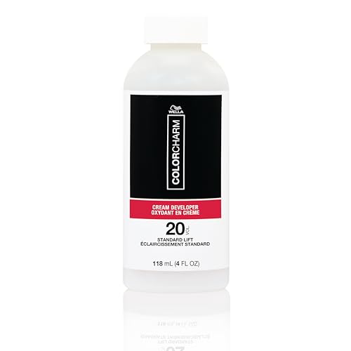 COLORCHARM Cream Hair Color Developer | 20 Volume | For Optimal Gray Blending and Rich Multi-Dimensional End Results | 4 Fl Oz