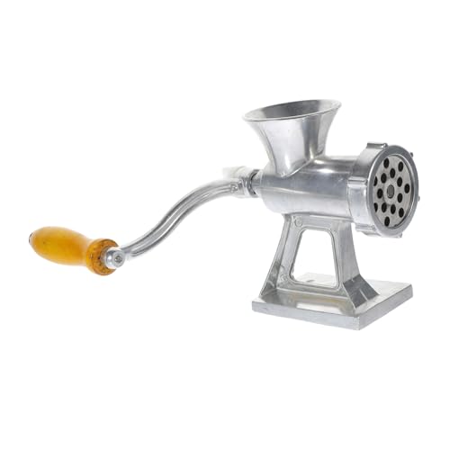 Beatifufu Picadora de Carne Manual Robusta con Embutidor de Salchichas Diseño Multifuncional para Uso Doméstico Herramienta Portátil para y Rellenar Carne Fácilmente
