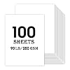 KIVTFF 11x17 Large White Card Stock, 100 Sheets, 80lb Thick, A3 Paper, Poster Paper, Display Board, Art & Crafts, Exhibits