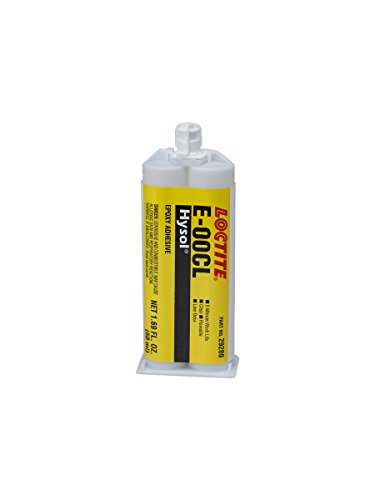 Loctite 29289 Clear E-00CL Hysol Epoxy Structural Adhesive, Low Odor 50 mL Cartridge, 1.69 fl. oz, 50ml (1.7 oz) (HL237095)