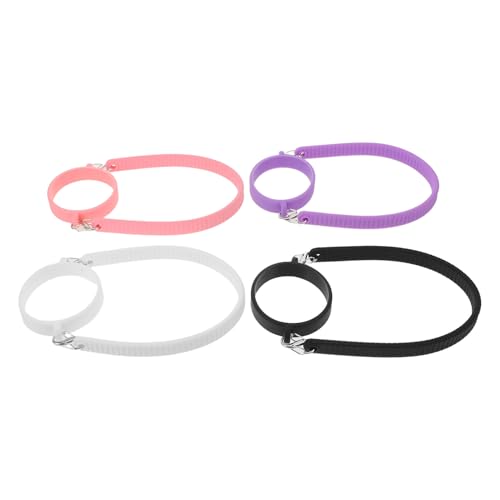 EXHUMKY 4 Piezas Correas de Silicona Flexibles para Botellas Asas Antideslizantes y Portátiles Soporte Ergonómico para Gimnasio Camping y Uso Diario