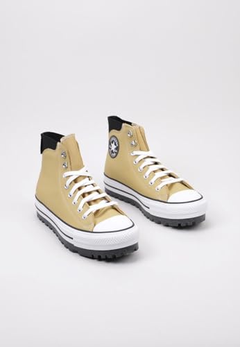 Converse Converse Men's Chuck Taylor All Star City Trek Waterproof Boot Sneaker, Dunescape Black White, 10.5