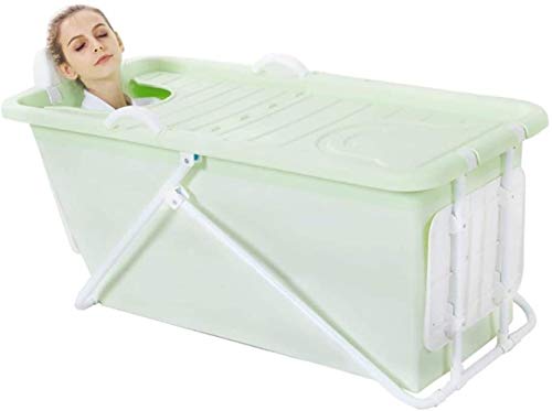 Extra Large Bath Barrel Kunststoff Adult-Badebottich Badewanne Can Be Doppel Verlängerte, Übergröße und verdickte (Color : Green)