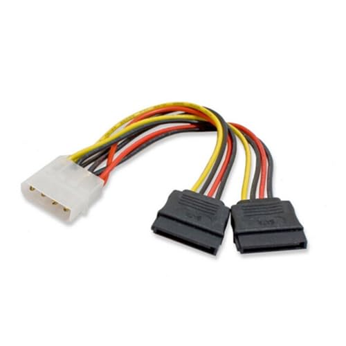 Cable divisor de alimentación 4Pin a 3 ATA SATA