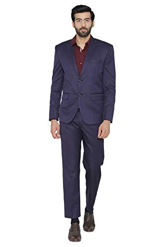Image of WINTAGE Men's Polyester Cotton and Evening 2 Pc Suit