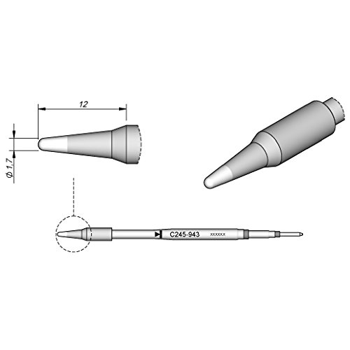 Preisvergleich Produktbild JBC C245943 Lötspitze für T245