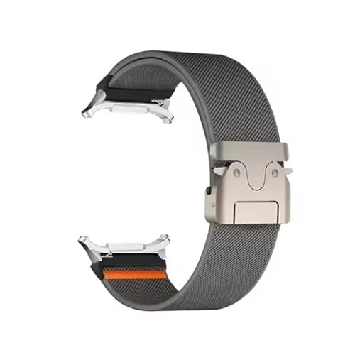 �X�g���b�`�i�C�����҂ݎP�o�b�N���o���h�ɓK������Samsung Galaxy Watch Ultra(Grey-Silver)
