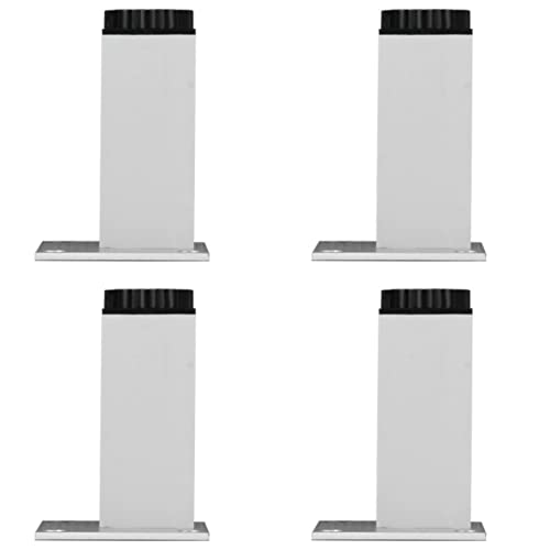 4 Piedini per Mobili Bianco Gambe per Mobili