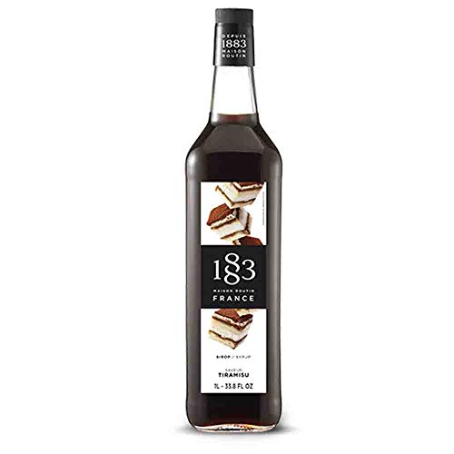 Xarope 1883 de Tiramisu 1 litro, Marrom