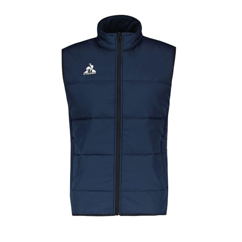 Le Coq Sportif - Training Doudoune Light SL N°1 - Veste sans Manches Homme - Traitement Déperlant - Coupe Regular - 100% Polyester - Taille L - Couleur Dress...