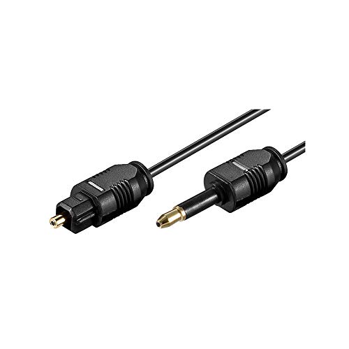 Wentronic toslink à 3.5mm Mini-fiche 2,2 mm, 2 m (Import Allemagne)