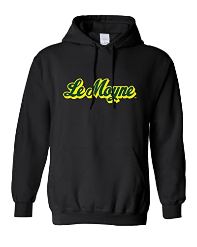 CreateMyTee | Le Moyne College Wordmark Hooded Sweatshirt