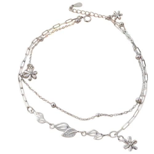 Image of Parasmoni Silver Anklet pairs, Anklets for Women and Girls