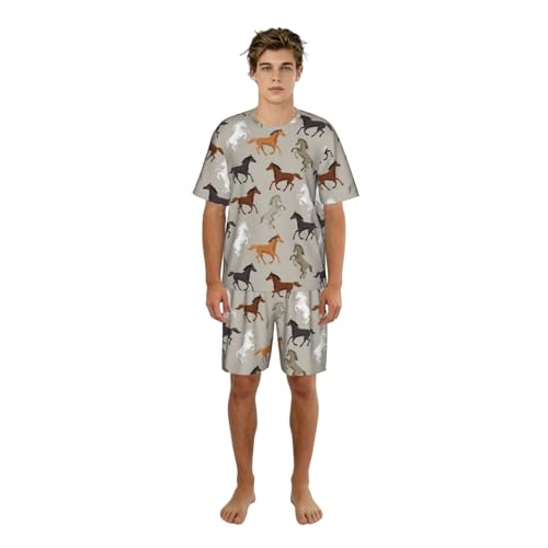 Pyjama homme léger pour ne plus transpirer la nuit ensemble court