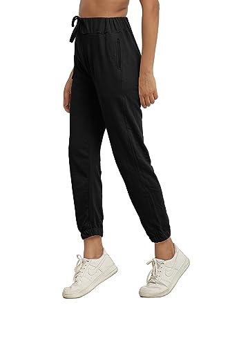 Image of Women Solid Joggers for Running, Yoga, Fitness, Lounge Wear Comfortable Cotton Joggers for Women and Girls