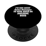 Photo Gallery sales manager-boss citazione sarcastica divertente che dice per quello per popsockets popgrip intercambiabile Photo Gallery sales manager-boss citazione sarcastica divertente che dice per quello per popsockets popgrip intercambiabile