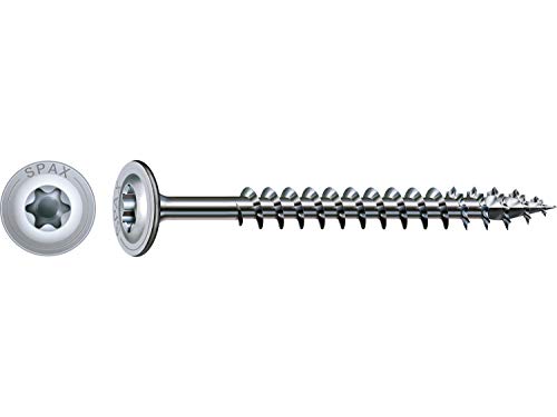 SPAX Holzbauschraube HI.FORCE, Tellerkopf, WIROX, T-STAR plus, Tellerkopfschraube (8x80 mm, 50 Stück) Cover