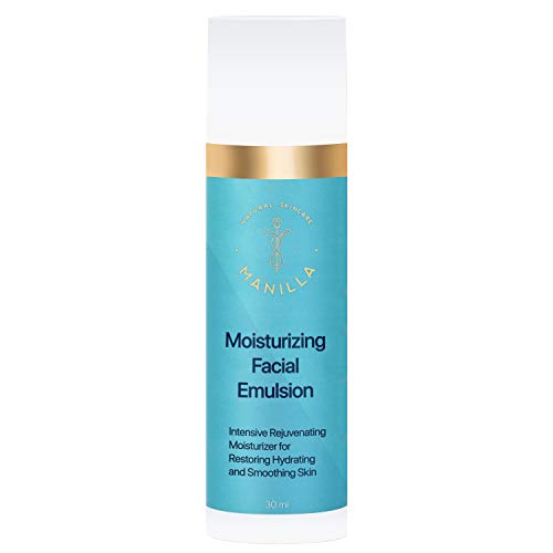 Moisturizing Facial Emulsion for Restoring Hydrating Smoothing Skin from Manilla Natural Skincare