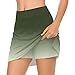 YFJRBR amaon shopping online website amazon's outlet store summer tennis skirts Y2K shorts athletic golf skorts for women with pockets trendy casual high waisted skorts for older women Green-1 XXL