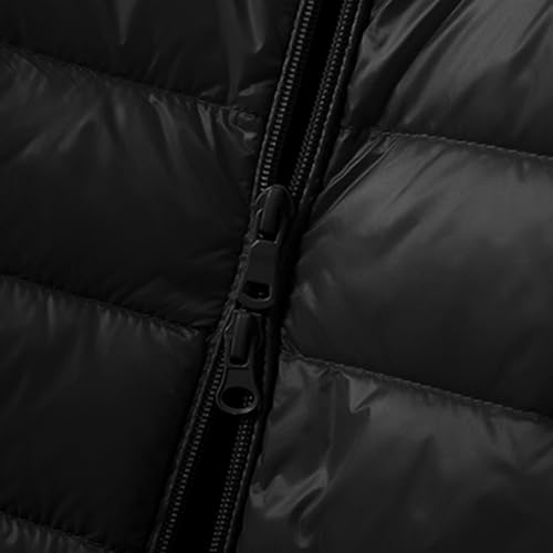 Long down Coats for Women Winter Warm Full Length Quilted down Jacket with Removable Hood4