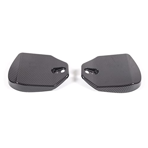 Image of TOYCIDFG Engine Bay Shock Protection Panel Cover Trim Compatible with Chevrolet C8 Corvette 2020-2024 Absorbing Tower Cover Caps (Carbon Fiber Pattern)
