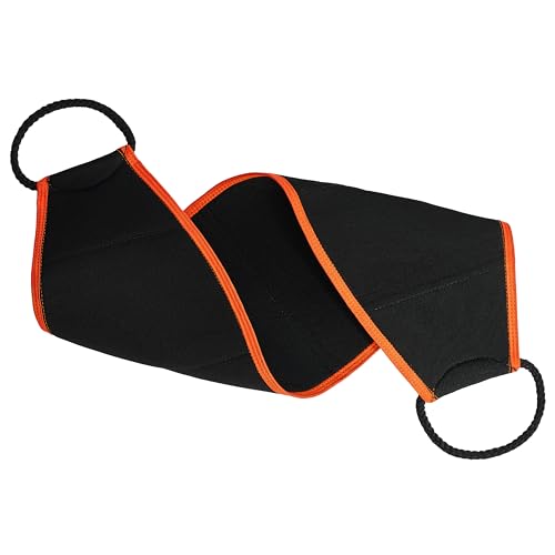 Exfoliating Back Scrubber | Extra Large for Men & Women | Exfoliator Tool for Shower and Bath use | Effective Dead Skin Remover | Natural Viscose Fibre