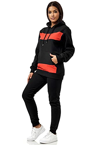 Survêtement femme Violento la finesse du Design 610 sweat coupe ajustée et finitions poignets