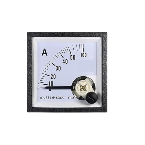 Ampèremètre AC 99t1 30A cadran à pointeur analogique encastrable 5 passages