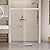 Udorich Enhance Bathroom Safety with Semi-Frameless Double Sliding Shower Door, Clear Tempered Glass, 56-60 in. W x 76 in. H
