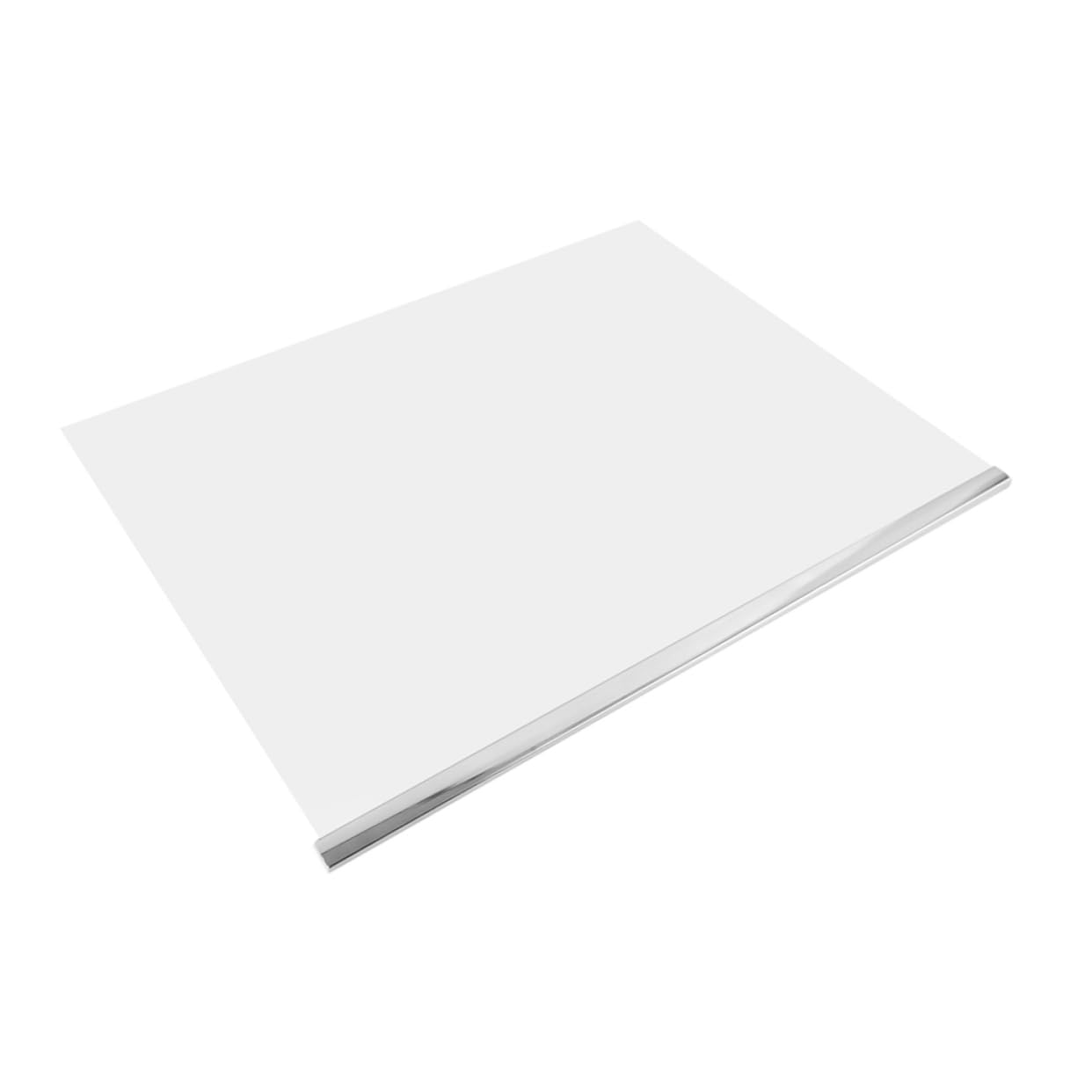 Lurrose Ripiano in Vetro Temperato Per Frigorifero, Organizer Interno Regolabile, Ripiano Portaoggetti Resistente, Facile Da Pulire, Compatibile Frigoriferi Domestici, Dimensioni 410x300 Mm