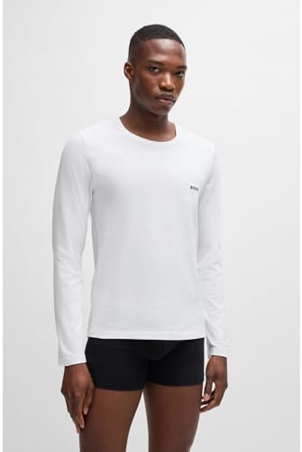 BOSS Herren Lsshirtrn 3p Classic UNDERW_Longsleeve, 990 Open Miscellaneous, XXL EU