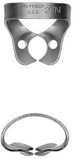Hu-Friedy RDCM27N #27N Rubber Dam Clamp, Satin Steel