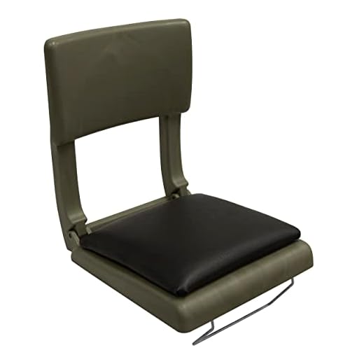 Wise 5410-940 Canoe Seat, OD Green