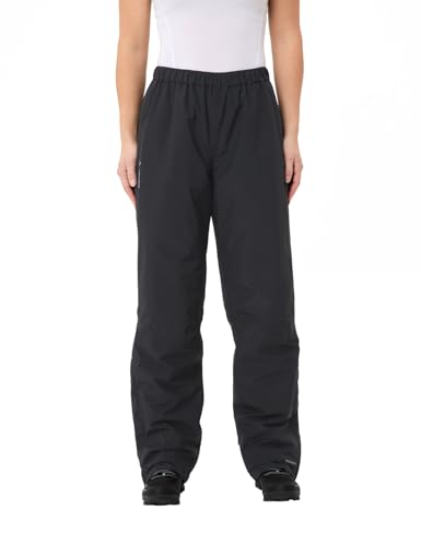 VAUDE Escape Bike Warm Pants für Damen – wasserdichte Regenhose fürs Fahrrad mit 60g/m2 Wattierung, Regenhose für Damen mit Knievorformung, wasserdicht & Winddicht – Ideal für Radtouren