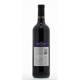 Baron Herzog Merlot | Aromas Of Red Cherries, Strawberry Jam And Spice, With A Rich Mouth Feel And Finish | 750ml – Herzog