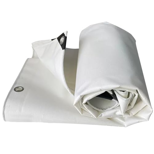 Lona gruesa blanca para coche y muebles de jardín plegable y resistente a la lluvia exterior 2