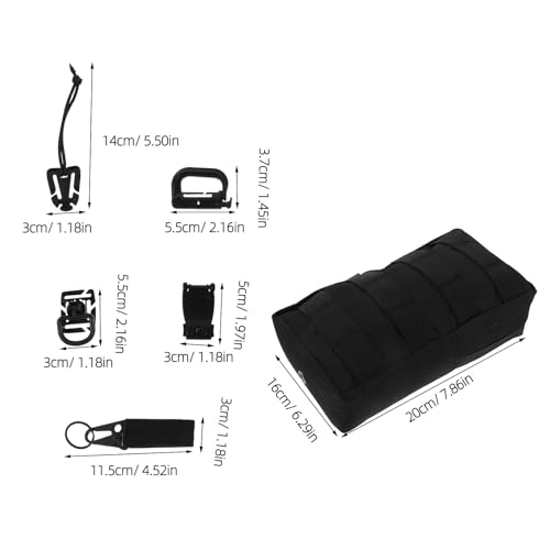 Kit de accesorios para mochila para evitar caídas de equipo en senderismo 6