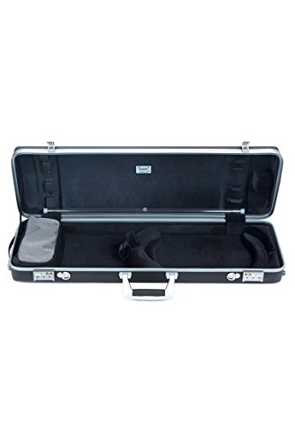 Bam Panther Oblong 4/4 Violin Case Without Pocket, Black #TOP1