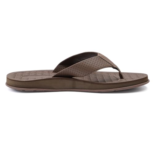 Image of MALIDA Mens Flip Flops Non-Slip Bathroom Shower Shoes Cushion foam Indoor and Outdoor Thong Sandals