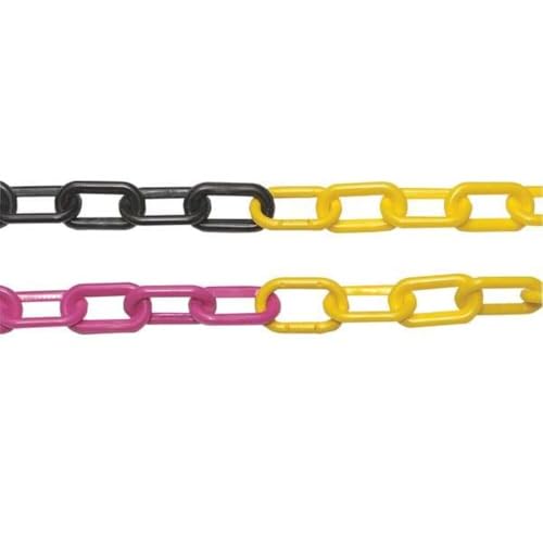 Image of Mr. Chain Plastic Barrier Chain, Black, 100 ft Length (50029-100)