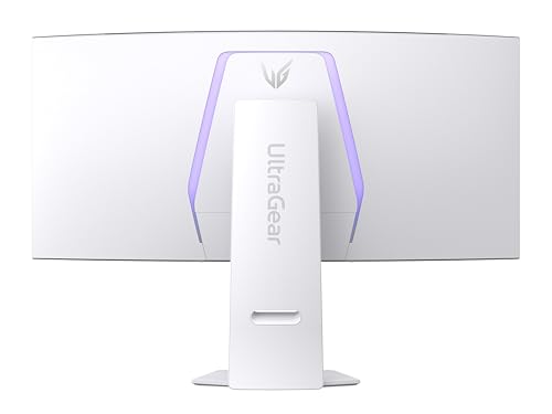 UltraGear OLED 39GS95QE Monitor Gaming 39", 21:9 Curvo (800R), WQHD (3440x1440), OLED, 240Hz, 0,03ms (GtG), G-Sync, FreeSync Premium Pro, HDR 400 True Black, HDMI 2.1, DisplayPort, Bianco - Monitor - Immagine 8