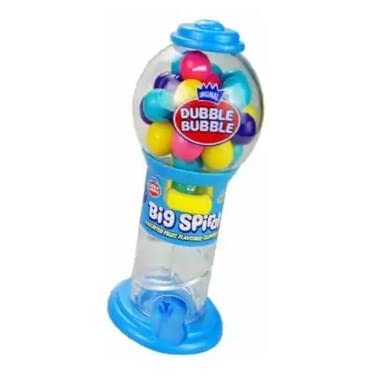 Miniatura 3 de Kidsmania Dubble Bubble Big Spiral Mini dispensador de chicles - Caja de 12