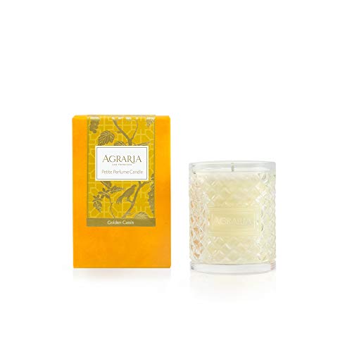AGRARIA Golden Cassis Scented 3.4oz Perfume Candle - Premium Soy-Based Wax