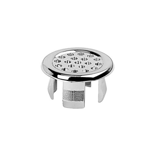 VENNSDIYU 6 piezas de anillos de cubierta de desbordamiento de fregadero de estilo moderno accesorios de tapa de orificio de lavabo, Malla Cover
